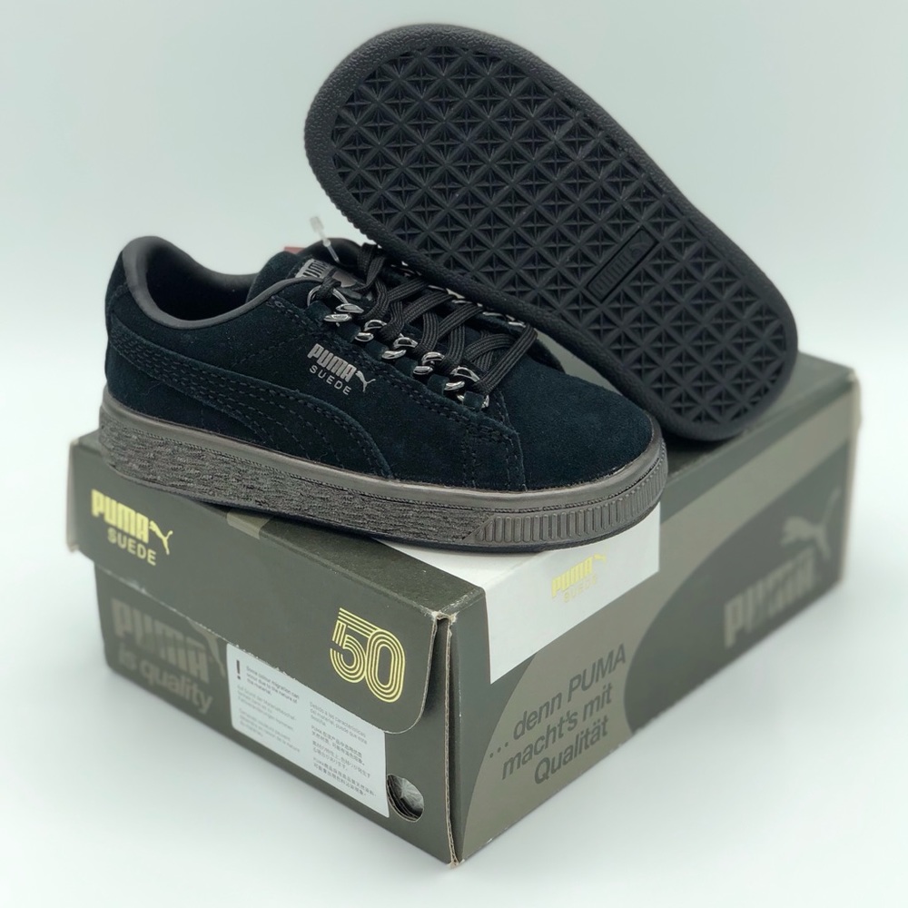 Puma Clyde Suede x Chain infants Size Brand New